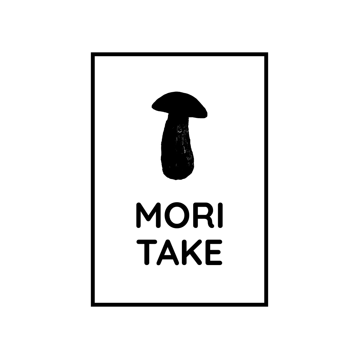 MORI TAKE 原始蘑菇标志